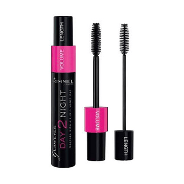 Rimmel London Day 2 Night Waterproof Mascara - 001 Black