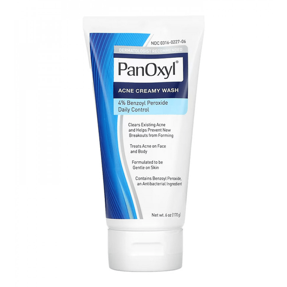 PanOxyl Acne Creamy Wash 4% Benzoyl Peroxide Daily Control - 170g