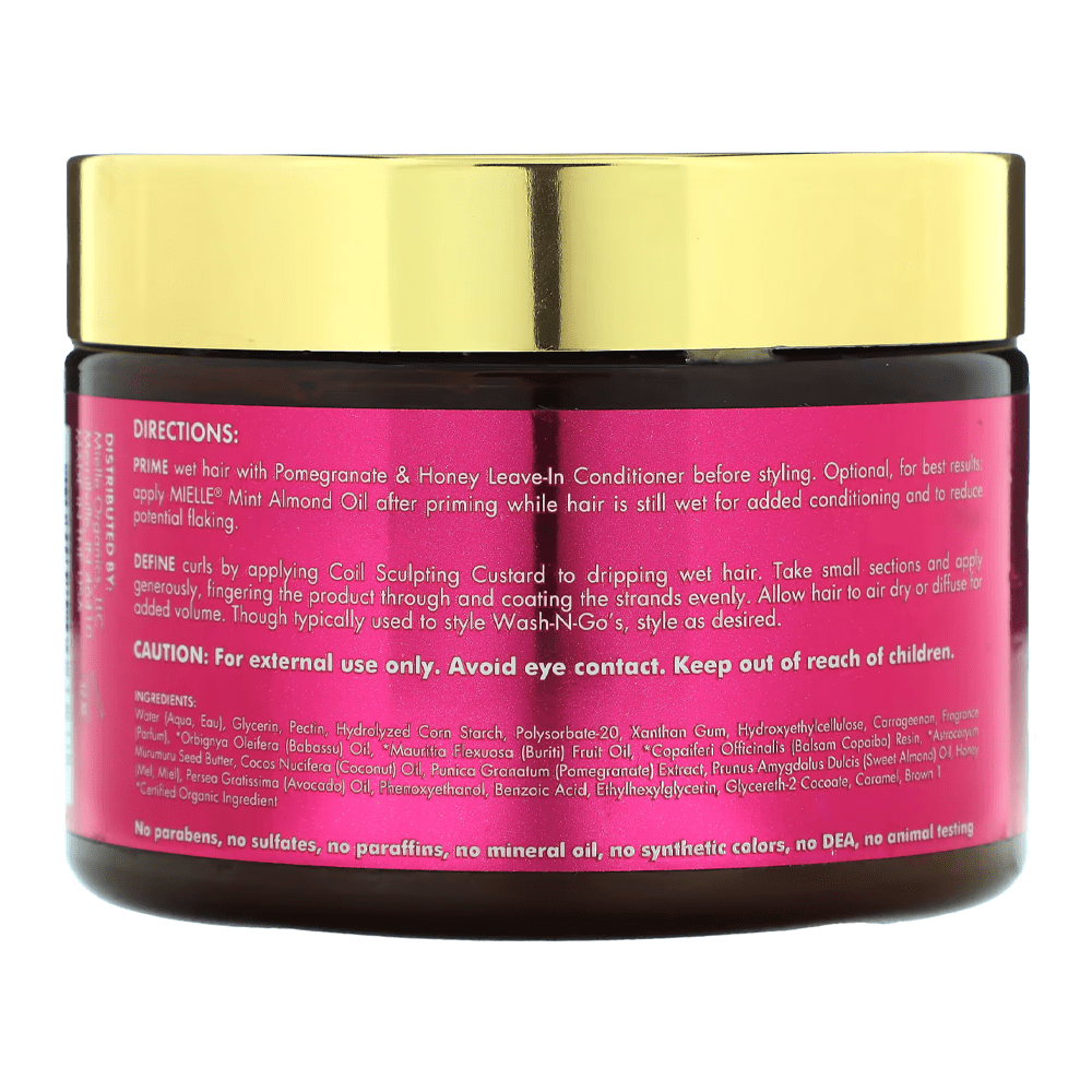 Mielle Organics Pomegranate & Honey Coil Sculpting Custard - 340g