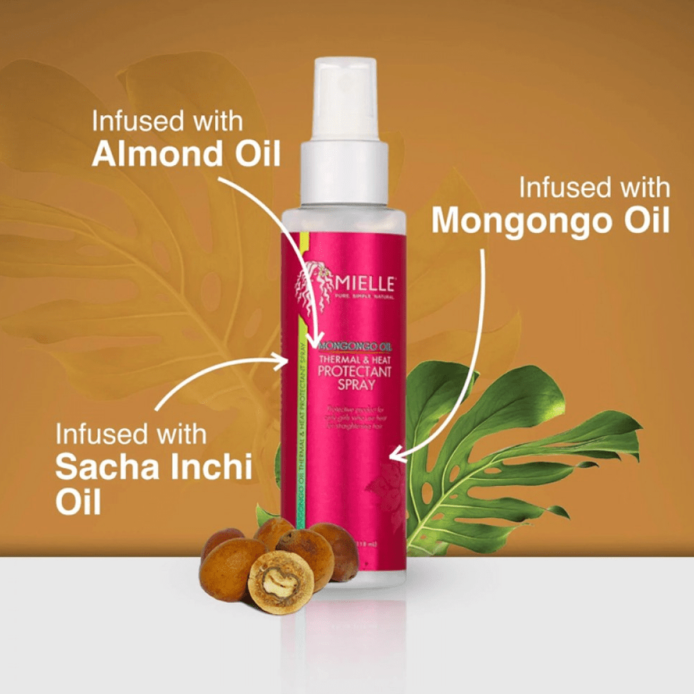 Mielle Organics Mongongo Oil Thermal & Heat Protectant Spray - 118ml