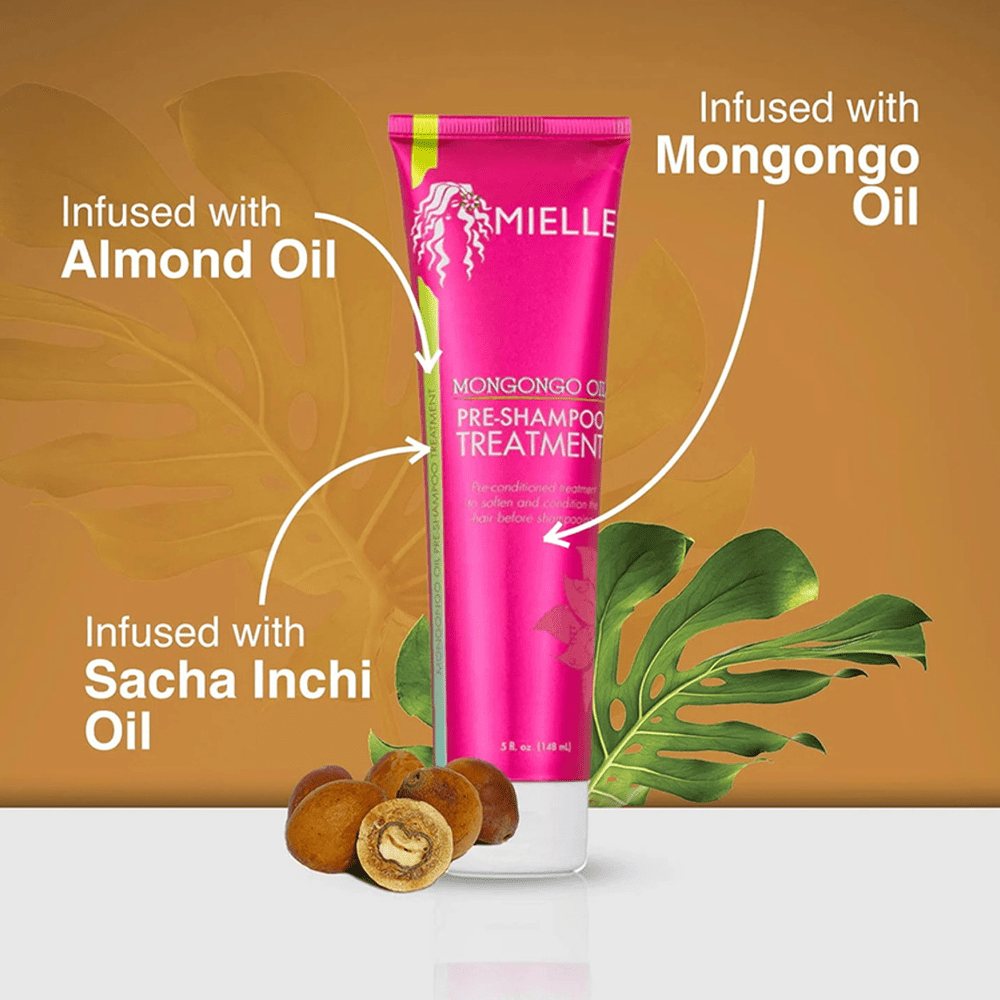 Mielle Organics Mongongo Oil Pre-shampoo Treatment - 148ml