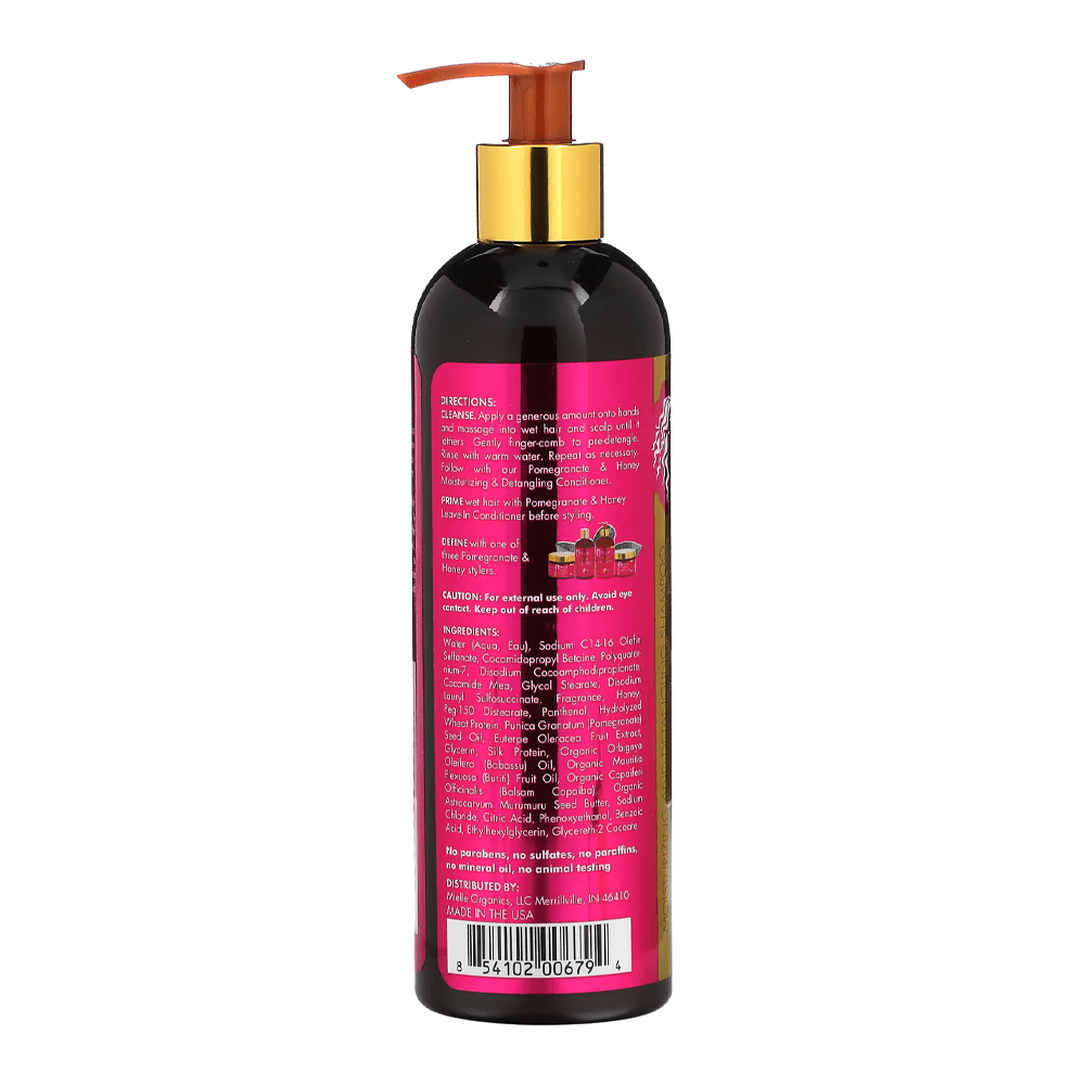 Mielle Organics Pomegranate & Honey Moisturizing and Detangling Shampoo - 355ml