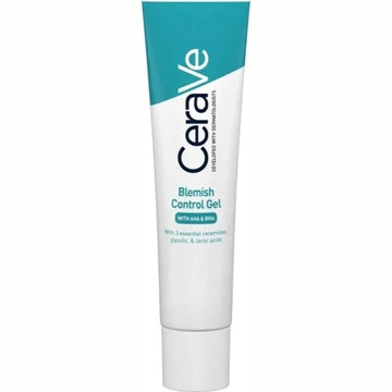 Cerave Blemish Control Gel Moisturiser With 2% Salicylic Acid & Niacinamide For Blemish-Prone Skin 40Ml