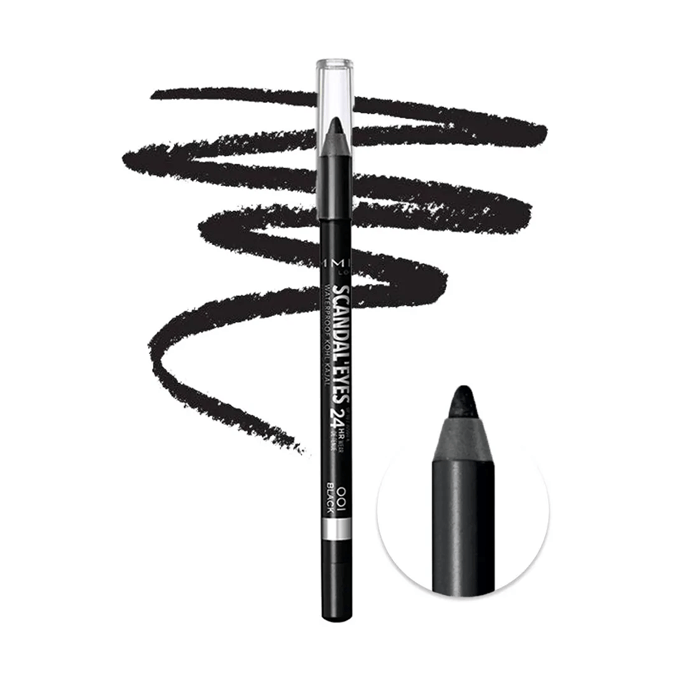 Rimmel London Scandaleyes Waterproof Eyeliner - Black