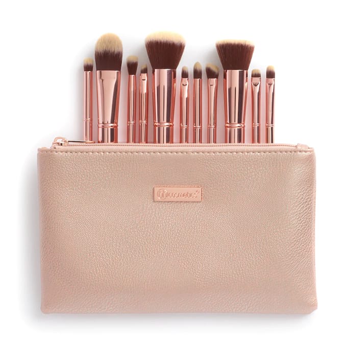 BH Cosmetics Metal Rose Brush Set - 11 Piece