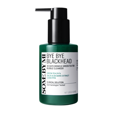 Some By Mi Bye Bye Blackhead 30 Days Miracle Green Tea Tox Bubble Cleanser - 120 جم