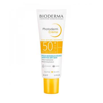 كريم بيوديرما فوتوديرم واقي من الشمس SPF 50+ شفاف - 40 مل