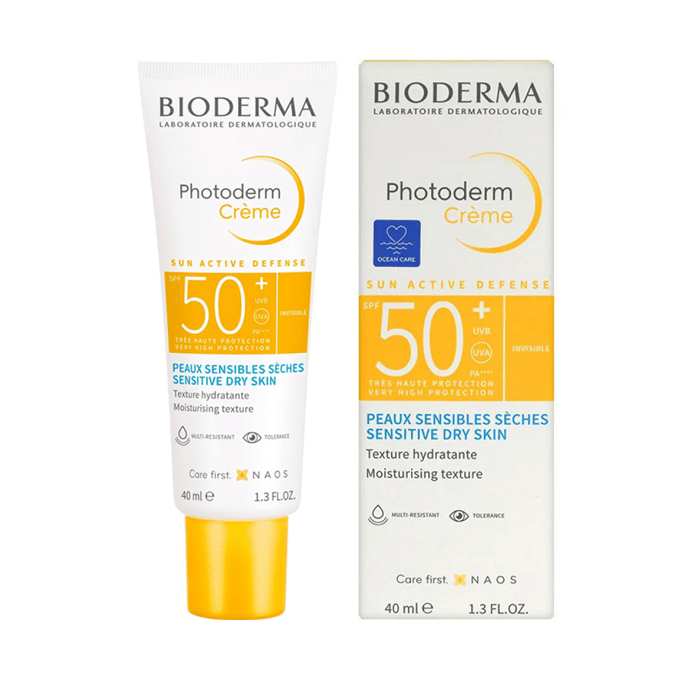 كريم بيوديرما فوتوديرم واقي من الشمس SPF 50+ شفاف - 40 مل