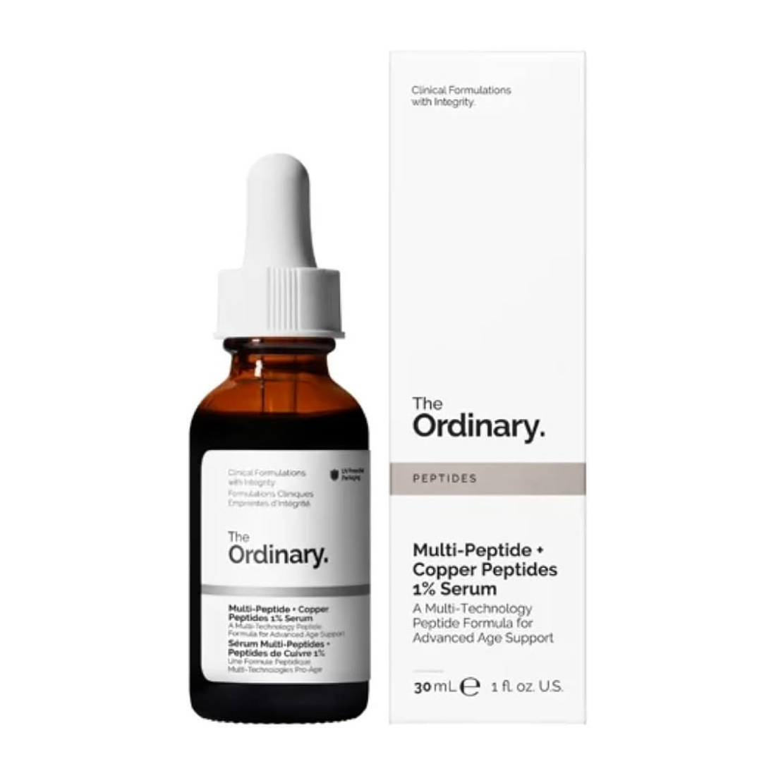 The Ordinary Multi-Peptide + Copper Peptides 1% Serum - 30 ml