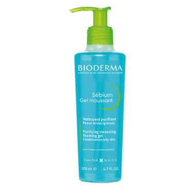 Bioderma Sebium Purifying Cleansing Foaming Gel - Combination to Oily Skin, 200ml