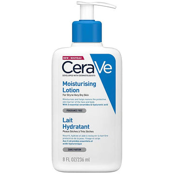 CeraVe Moisturizing Lotion for Normal to Dry Skin with Hyaluronic Acid 236mL