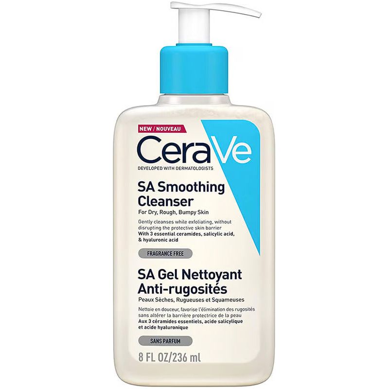 CeraVe SA Smoothing Cleanser for Normal, Dry and Rough Skin 236mL